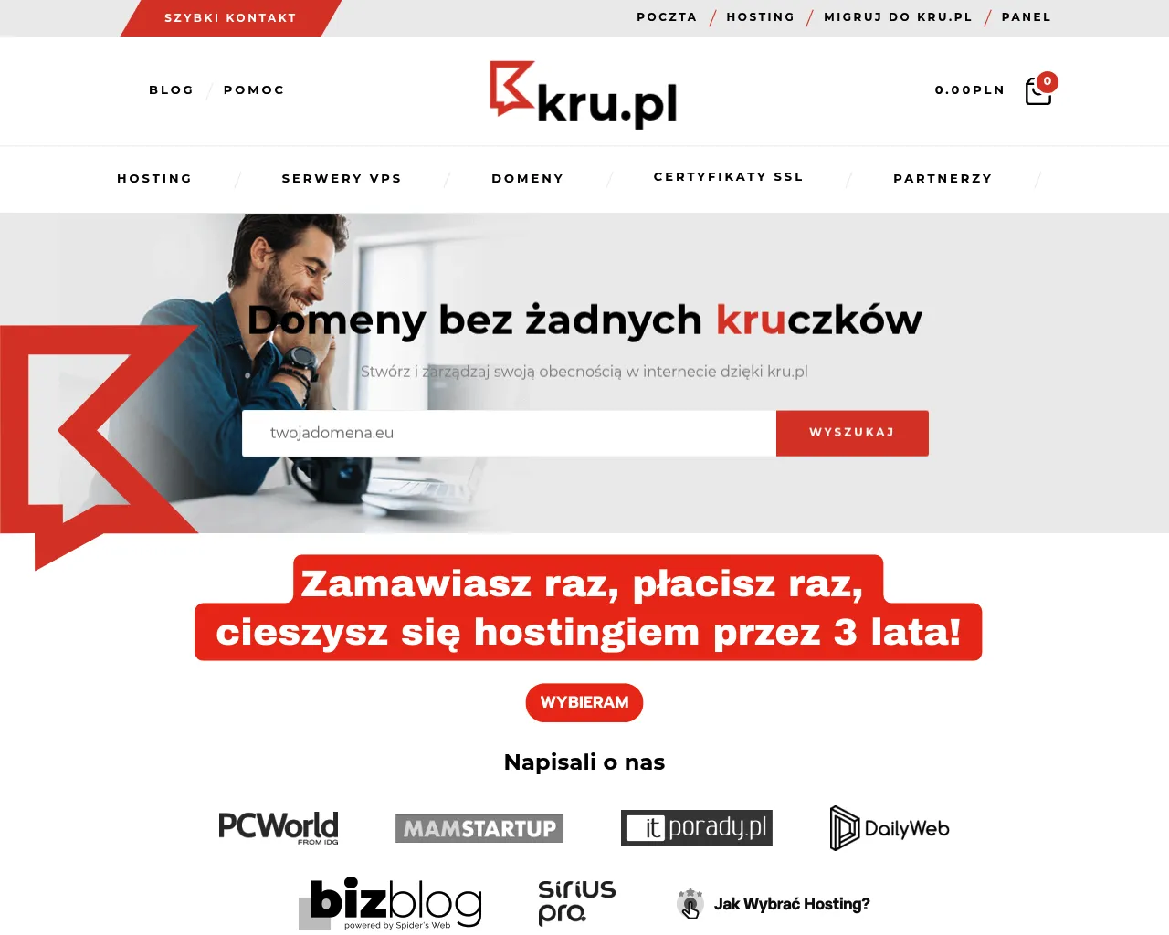 Kru strona główna