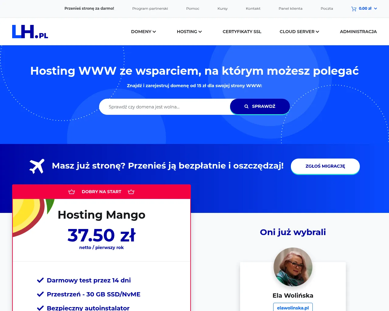 LH strona główna