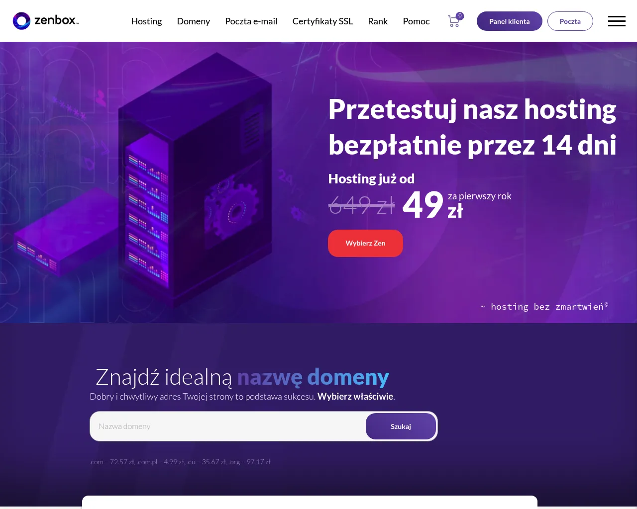 Zenbox strona główna